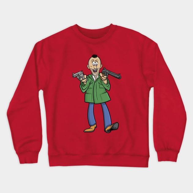 "Travis" Crewneck Sweatshirt by The Overly Critical, Hyper Analytical Movie Club 